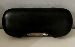 Authentic Salvatore Ferragamo Sunglasses side logo made in Italy silver