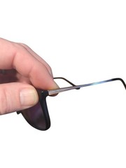 Ray-Ban RB4187 Chris 856/13 Sunglasses Full Rim Gold Black 54-18-145 W Case