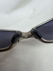 Vintage Oakley Juliet X Metal Plasma Ice Iridium Sunglasses JE041982A USA 2004
