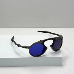 Oakley Madman OO6019 X-Metal Dark Carbon Sapphire Polarized New