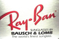 Authentic RAY BAN B&L Cats Sunglasses 56mm Red Nylon France Frame Glass Lenses