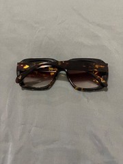 Vintage Frames Company VF XXL Sunglasses Brown Tortoise Burgundy Gradient
