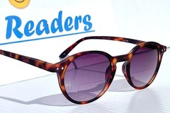 Gry Mattr DESIGNER SUN READERS CREATIVE Matte Tokyo Tortoise Bifocal Sunglass