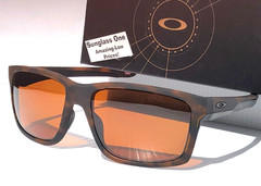Oakley MAINLINK XL Matte Tortoise PRIZM POLARIZED Tungsten Lens Sunglass 9264-49