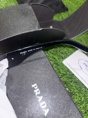 PRADA PR 09ZSF 1AB5S0 Black Grey Men’s 54mm Sunglasses