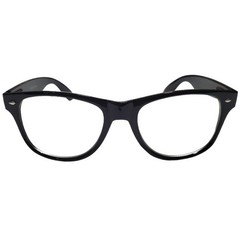 NEW Wayfare Style 80’s Retro Sunglasses Black or Clear Lens UV 400 Protection
