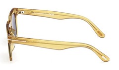 Tom Ford Men’s Dax 50 mm Light Crystal Yellow Sunglasses FT0751-39N-50 NWT RARE!