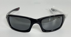 OAKLEY FIVES SQUARED 9238-0654 Black Iridium Polar Lenses, Black Frame SEE PICS
