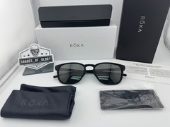 ROKA RORY 2.0 MATTE BLACK DARK CARBON POLARIZED SUNGLASSES REGULAR 52MM USA NEW