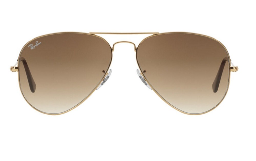 New Ray Ban Sunglasses Fashion Aviator RB3025 001/51 Gold Brown Shades Unisex