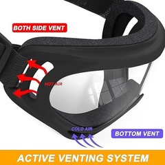 2 Gafas Lentes Anteojos De Sol Para Motocicleta Moto Motorcycle Goggles Glasses