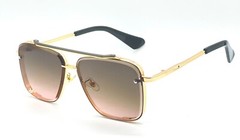 Men Designer Sunglasses Classic Green Tea Lens Gold Luxury 2022 Model New Style