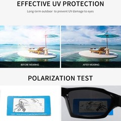New 2025 Polarized Vertex Men AntiGlare Fishing Cycling Driving Sport Sunglasses