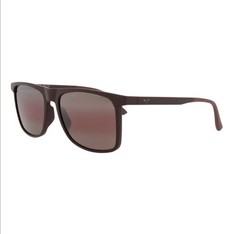 Maui Jim Makamae Sunglasses – Matte Burgundy/Maui Rose R619-04