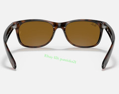 Ray-Ban RB2132 Wayfarer Sunglasses 55mm B-15 Brown Lens Havana Frame Unisex
