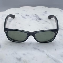 Ray-Ban RB 2132 New Wayfarer Rubber Black Full Rim Sunglasses Frames Only 52-18