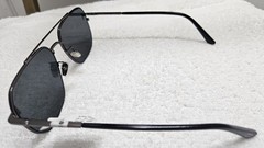 Tom Ford FT1249-K Shiny Gunmetal Smoke Aviator Sunglasses