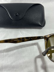 Ray-Ban RB2180 Polished Light Havana Frame Polarized Brown Lens 49-21