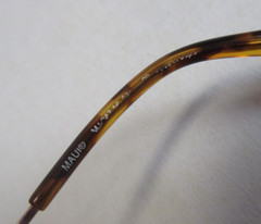 Maui Jim MJ 247-16 Cliff House Titanium Sunglasses Made in Japan