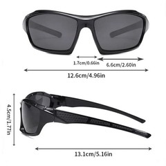 New 2025 Polarized Vertex Men AntiGlare Fishing Cycling Driving Sport Sunglasses