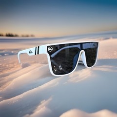 New Blenders Style Quiksilver Sunglasses In Frost Snow White Unisex UV400 USA