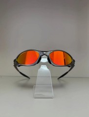 Oakley Penny Juliet X Metal Sunglasses Gray Frame Ruby Red LensIN BOX