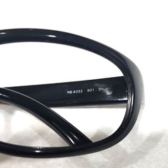 Ray Ban RB4033 601 Black Predator Wrap Sunglasses Frame Only Italy TSA