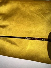Gucci GG1163S 001 Aviator Sunglasses Gold Gray Lens w/ Case Pouch Cloth EUC