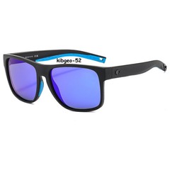 Costa Del Mar Spearo XL Black/Blue Mirror 580P Plastic Polarized Lens Sunglasses