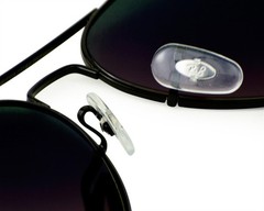 Ray-Ban Sunglasses RB3025 Aviator Classic Black Frame Polarize Green Lens 58mm