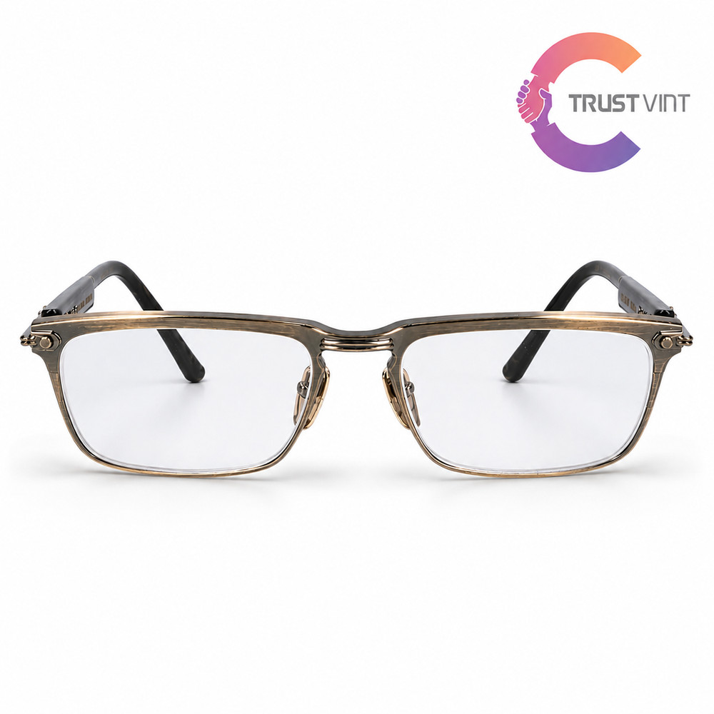 Chrome Hearts YOU’RE LATE Eyeglasses Floral Cross Temple 56□18-146 Eyewear