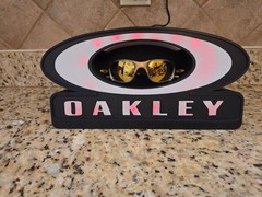 3D Printed Oakley Style Foundation Trophy X-Metal LED Sunglasses Display Stand