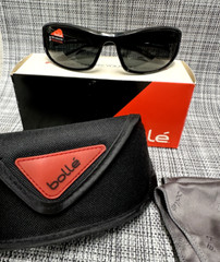 Bolle Blacktail 12027 Shiny Black -Black TNS Lenses. NEW UNISEX