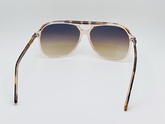 Ray Ban BILL RB2198 60mm Unisex Pilot Sunglasses – Havana / Brown Gradient Lens