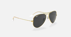 Ray-Ban Aviator Sunglasses Gold Metal Frame, Black Gradient Lenses – RB3025 🔥