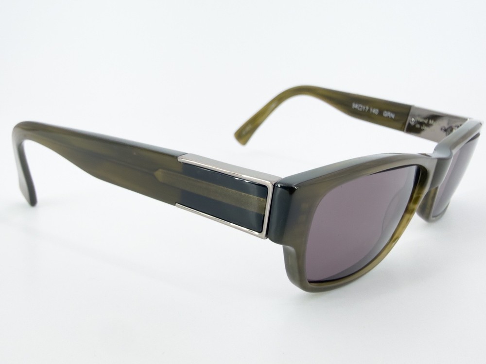 Modo Renzo Eyeglasses FRAMES GRN Green 54[]17-140 Japan Silver M159