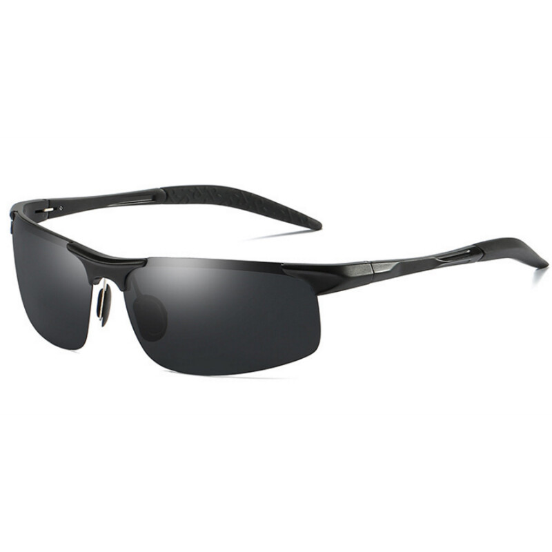 Aluminium Photochromic Polarized Sunglasses Mens Driving Outdoor Sport Glasses