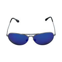 Maui Jim B264-17 Mavericks Silver Aviator Sunglasses 60mm 13mm 135mm – DEFECT