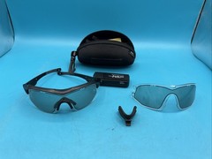 Untested CTRL MS1 e-Tint Clear/Smoke Lens Regular Sunglasses MS02-Kit FOR PARTS