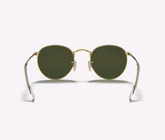 Ray-Ban RB3447 001 50-21 Gold Metal Unisex Sunglasses