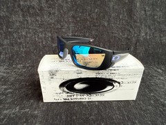 Oakley sunglasses Gascan steel Black frame Prizm Blue Polarized lens OO9096-01
