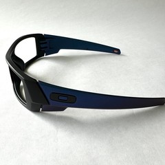 Oakley Gascan Matte Black Blue Ear Stems Replacement Frame Only Authentic OO9014
