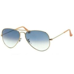 Ray-Ban RB3025 001/51 58-14 Aviator Sunglasses – Light Brown Gradient Lens