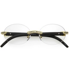 Diamond buffs sunglasses men’s women’s LUXURY glasses retro Gold buff’s vvs Ice