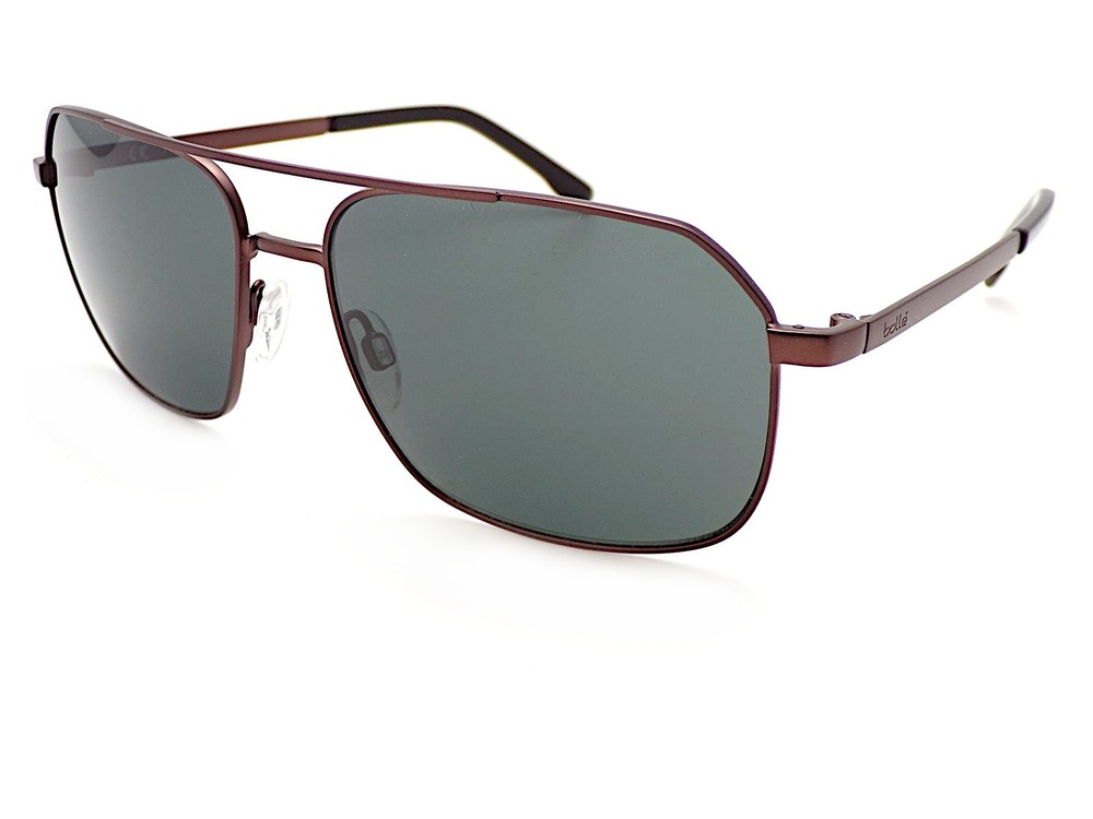 Bolle Navis Sunglasses Matte Earth Brown with TNS Grey CAT 3 Lenses 12576