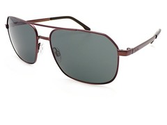 Bolle Navis Sunglasses Matte Earth Brown with TNS Grey CAT 3 Lenses 12576