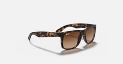 Ray-Ban Justin Classic Havana/Brown Gradient 51 mm Sunglasses RB4165 710/13