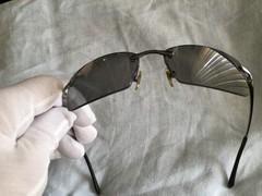 Ray-Ban RB3246 58mm Sunglasses Vintage Y2K Matrix Style Metal Frame