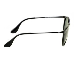 Ray-Ban Women Sunglasses RB4171 Erika Black Frame Polarized Green Lens 54mm