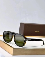 Tom Ford Rosco Sunglasses TF1022 Havana/Green 58-16-140mm With Case New